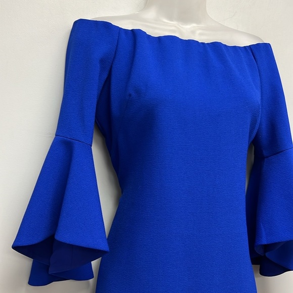 Chelsea28 Ruffle Off The Shoulder Dress Size 6 - Picture 6 of 15